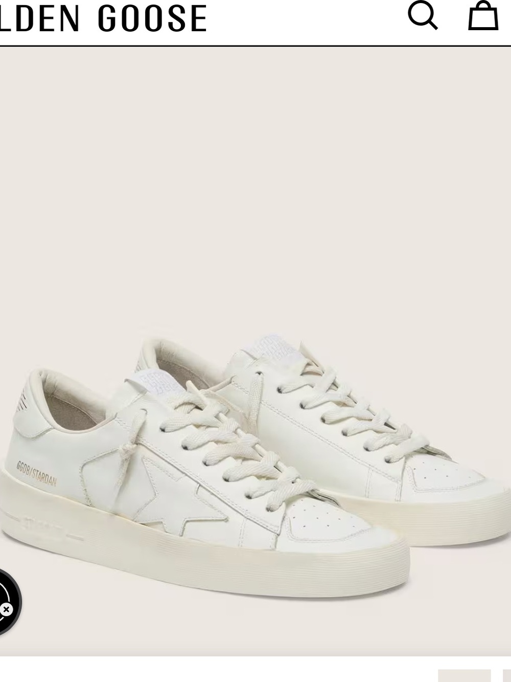 Golden Goose White Sneakers